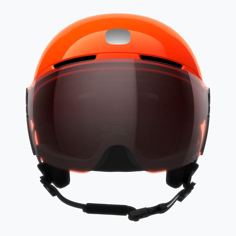 Cască de schi pentru copii POC POCito Obex Visor S2 Jr fluorescent orange 3
