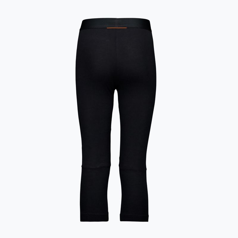 Pantaloni termoactivi pentru copii POC Layer Merino 3/4 Tights Jr uranium black 2