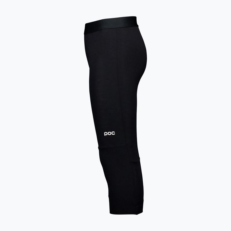 Pantaloni termoactivi pentru copii POC Layer Merino 3/4 Tights Jr uranium black 3
