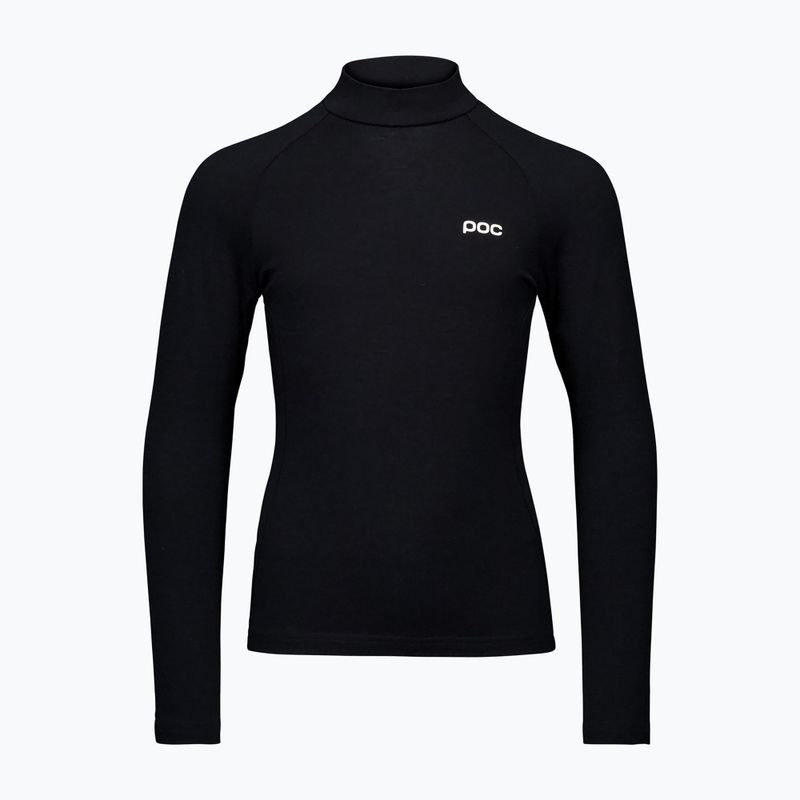 Bluză termoactivă pentru copii POC Layer Merino Mock Neck Jersey Jr uranium black 6