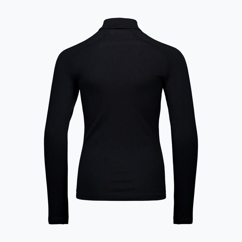 Bluză termoactivă pentru copii POC Layer Merino Mock Neck Jersey Jr uranium black 7