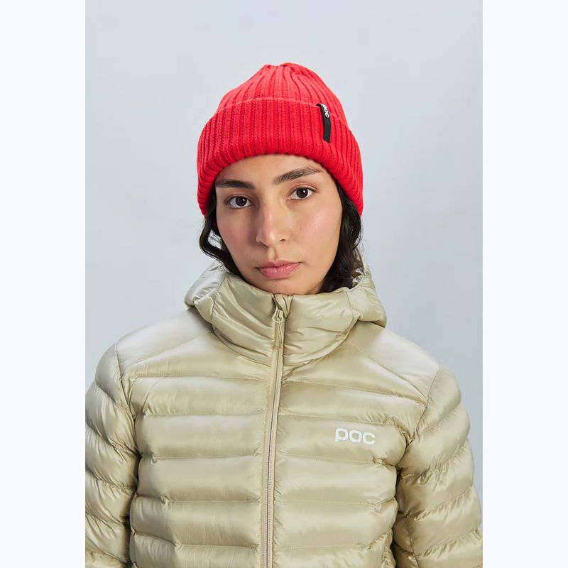 Căciulă de iarnă POC Beanie prismane red 2