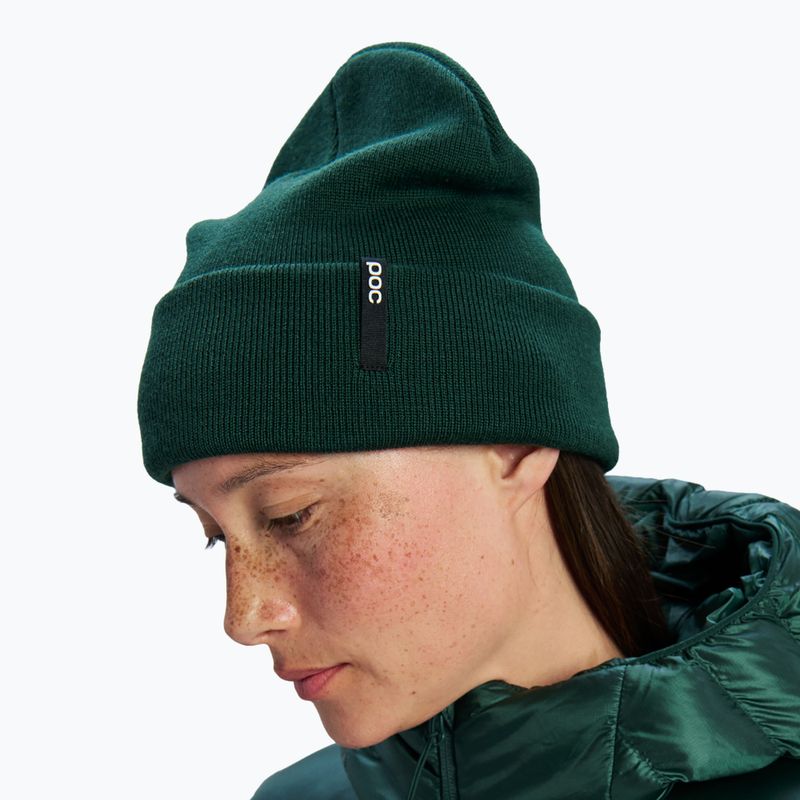 Căciulă de iarnă POC Beanie Flat pargasite green 2