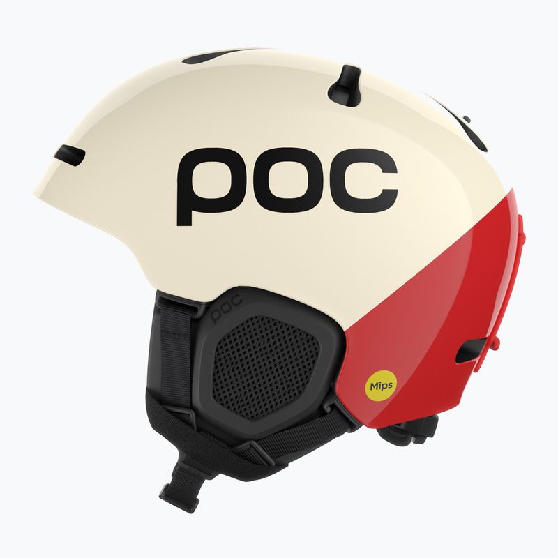 Cască de schi POC Fornix BC rouge/blanc 2