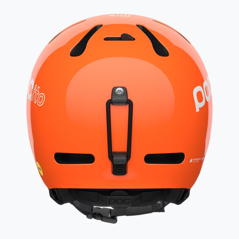 Cască de schi pentru copii POC POCito Fornix MIPS fluorescent orange 4