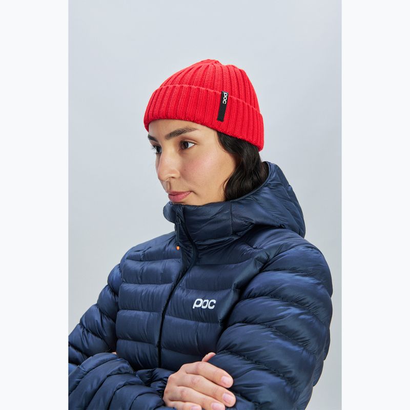 Căciulă de iarnă POC Beanie Short prismane red 2