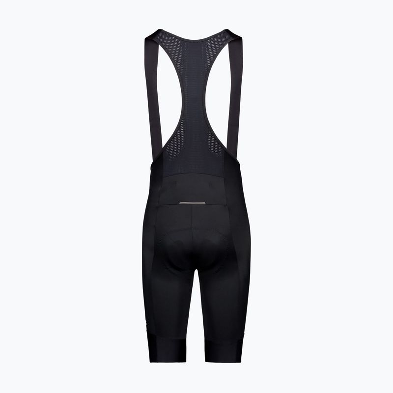 Pantaloni scurți de ciclism pentru bărbați POC Cadence Bib uraniu negru 2
