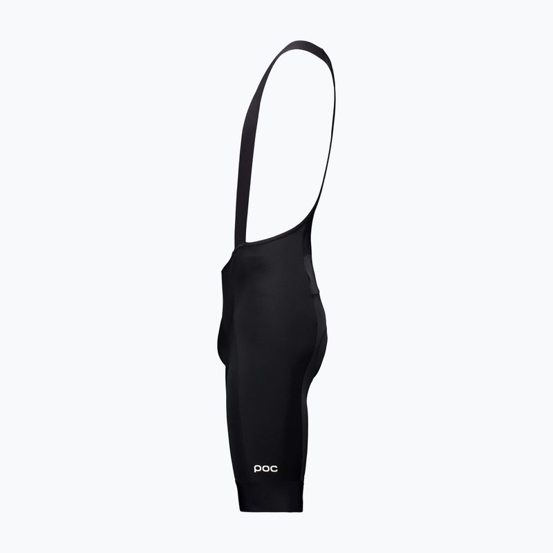 Pantaloni scurți de ciclism pentru bărbați POC Cadence Bib uraniu negru 3