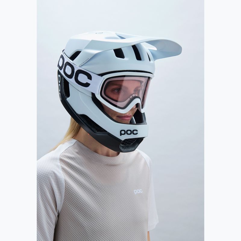 Ochelari de ciclism POC Ora hydrogen white/clarity trail/cloudy brown 5