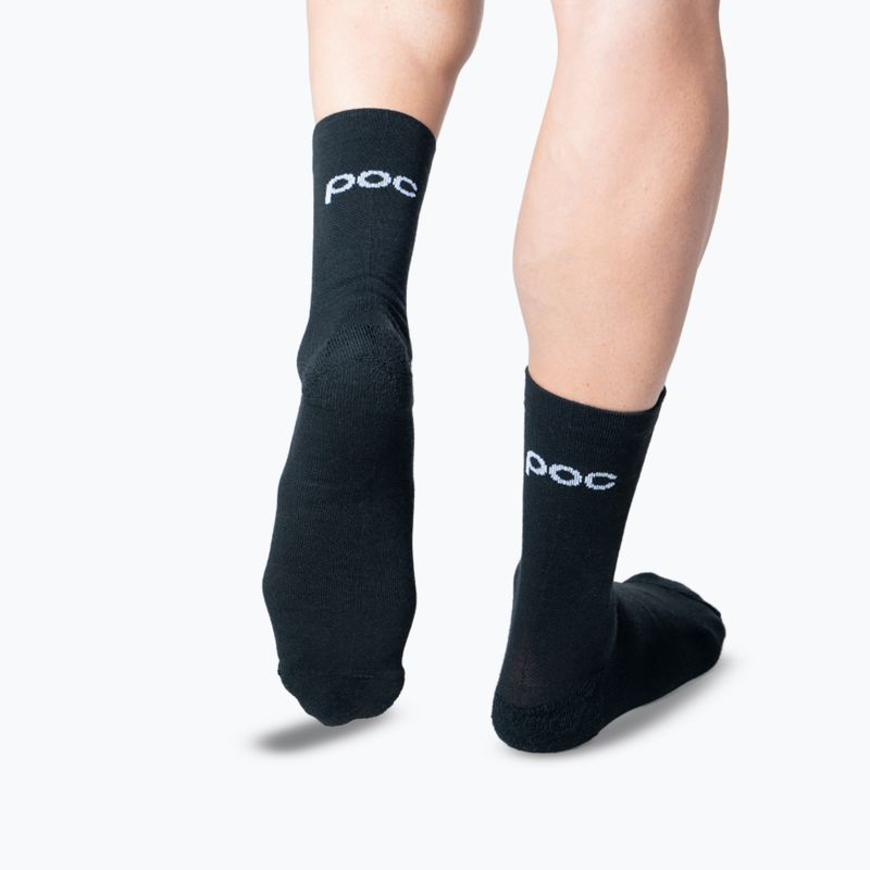 Șosete POC Cadence Road Thermal uranium black 2