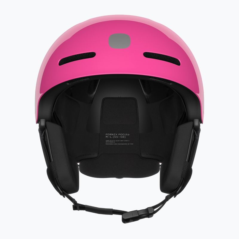 Cască de schi pentru copii POC POCito Fornix MIPS fluorescent pink 3