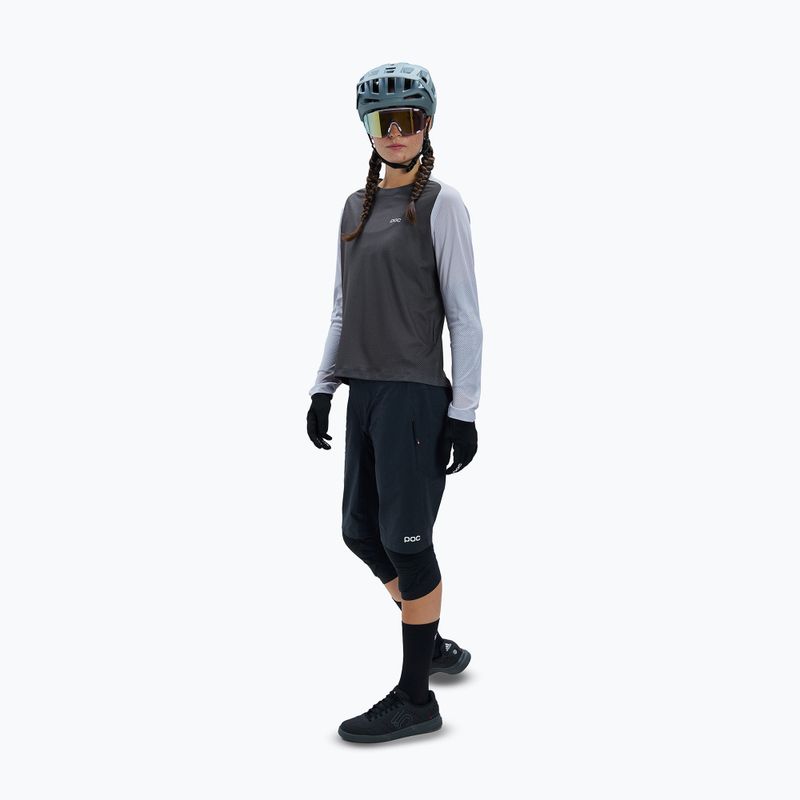 Longsleeve de ciclism pentru femei POC Motion Air granite grey 2