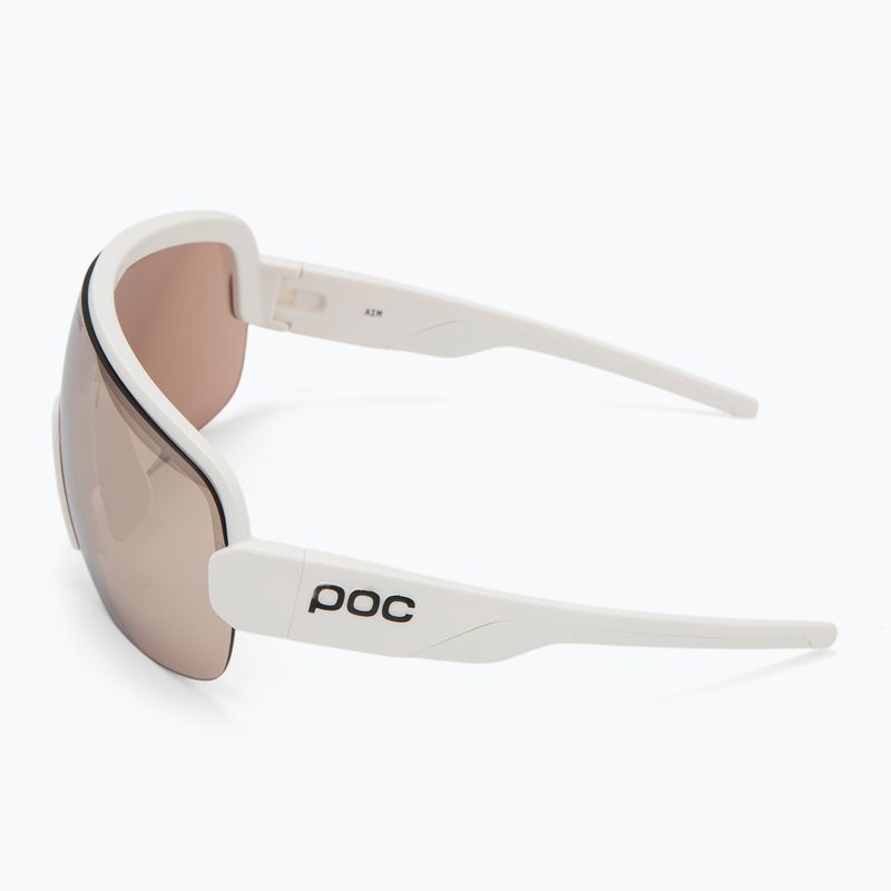Ochelari de soare  POC Aim hydrogen white/clarity trail /partly sunny silver 4