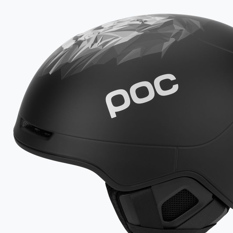 Cască de schi POC Obex Pure Odermatt Ed. uranium black matt 7