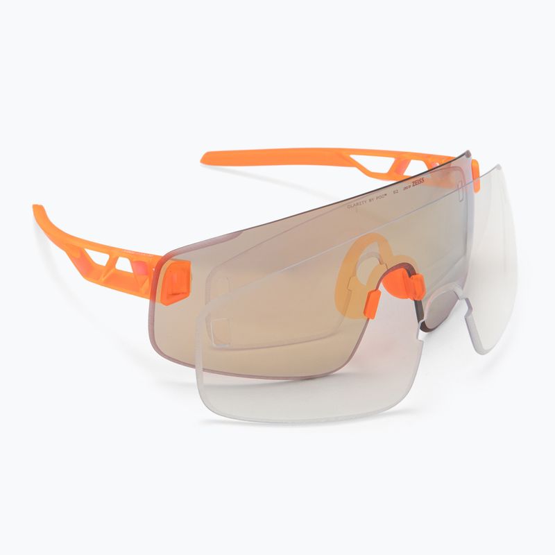 Ochelari de soare  POC Elicit Toric fl.orange translucent/clarity road/partly sunny gold