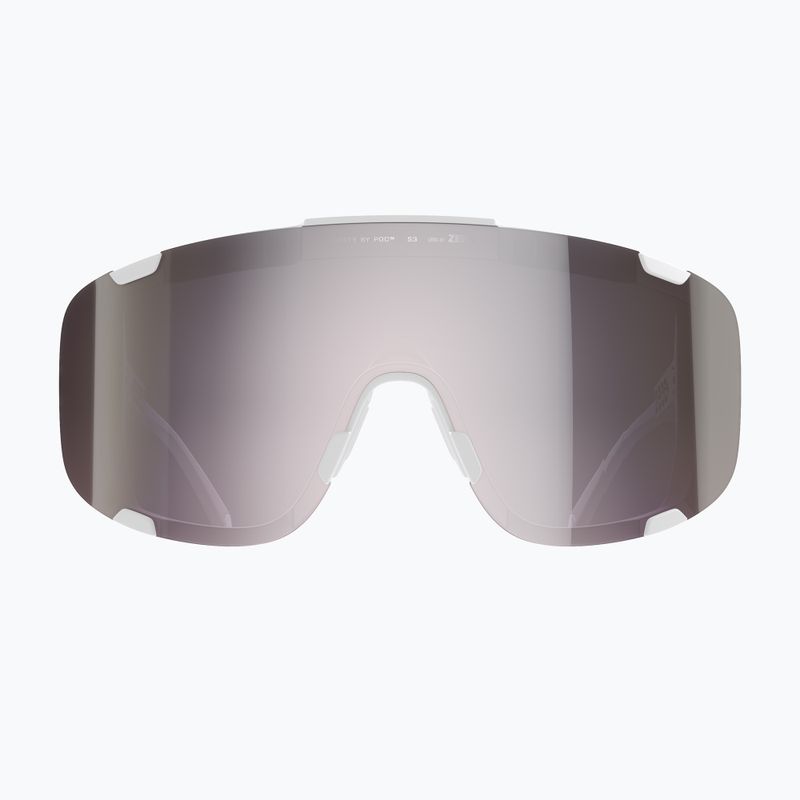 Ochelari de soare  POC Devour hydrogen white/clarity road/sunny silver 2