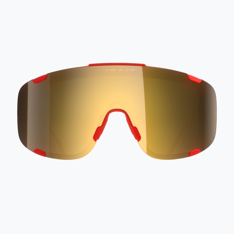Ochelari de soare  POC Devour prismane red/clarity road/partly sunny gold 2