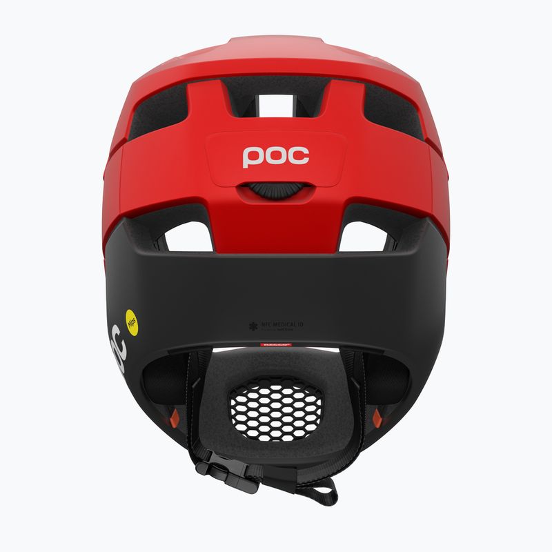 Cască de bicicletă POC Otocon Race MIPS prismane red matt/uranium black matt 4