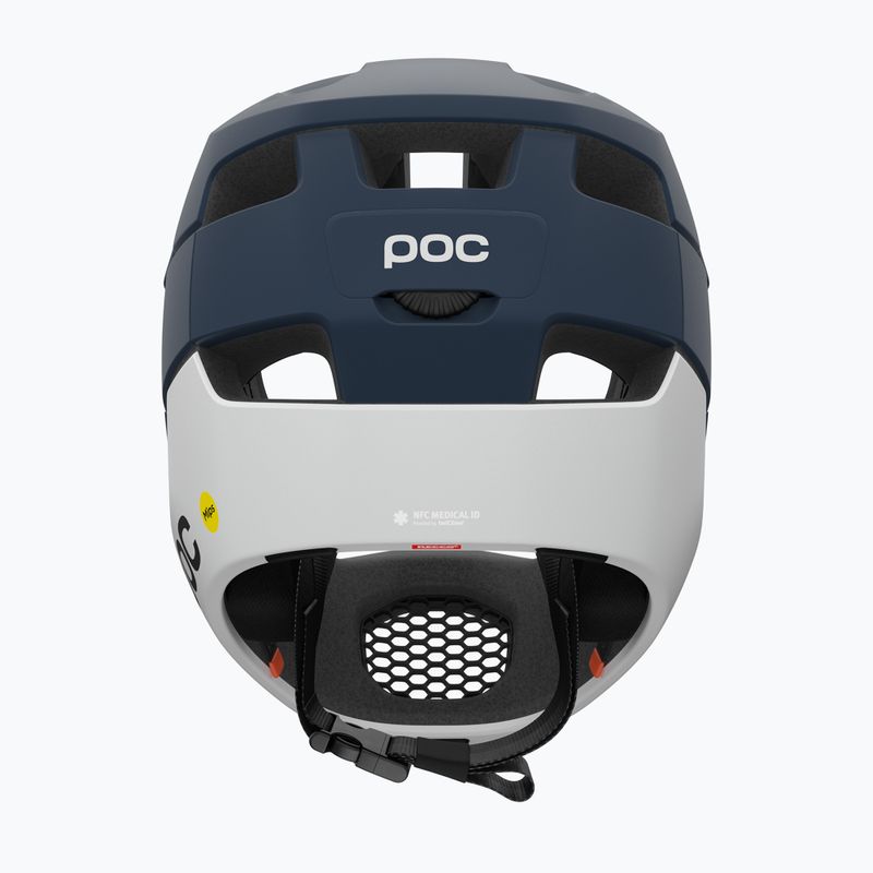 Cască de bicicletă POC Otocon Race MIPS apatite navy matt/hydrogen white matt 4