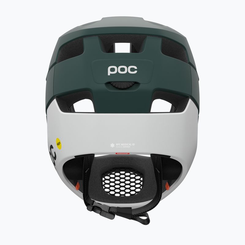 Cască de bicicletă POC Otocon Race MIPS pargasite green matt/hydrogen white matt 4