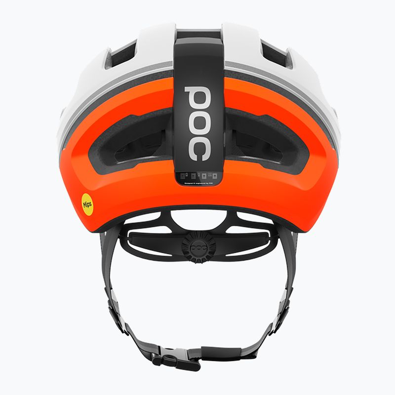 Cască de bicicletă POC Omne Beacon MIPS hydrogen white/fluorescent orange matt 4