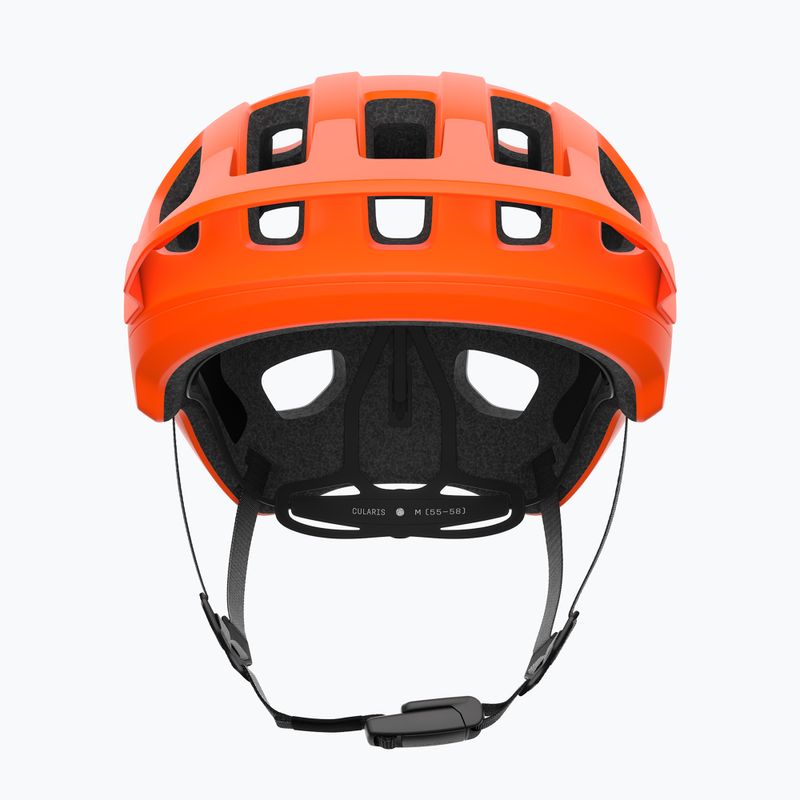 Cască de bicicletă POC Cularis fluorescent orange matt/uranium black matt 3