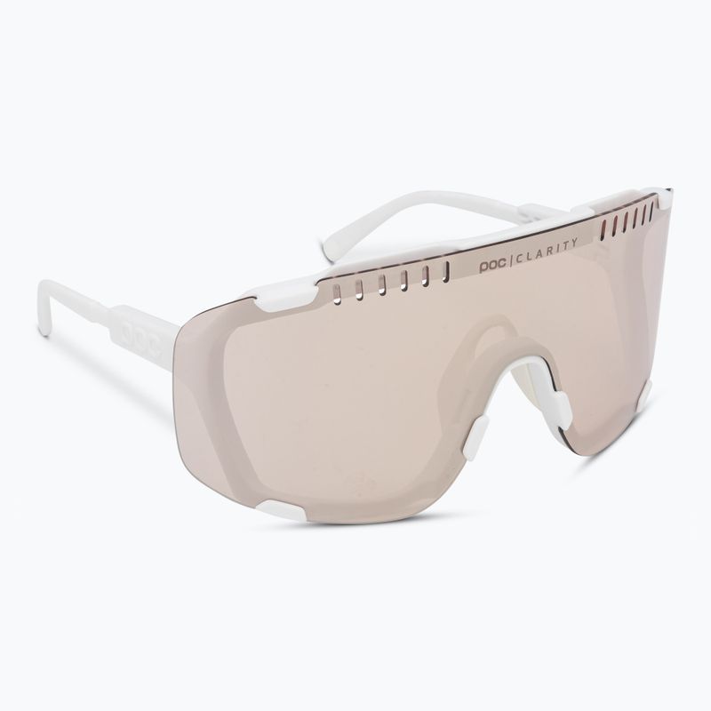 Ochelari de soare POC Devour hydrogen white/clarity trail /partly sunny silver 2