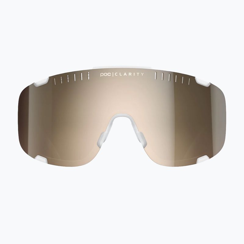 Ochelari de soare POC Devour WF transp crystal/clarity trail/partly sunny silver 2