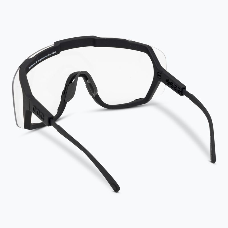 Ochelari de soare POC Devour Photochromic uranium black/clarity photochromic/changeable grey 2