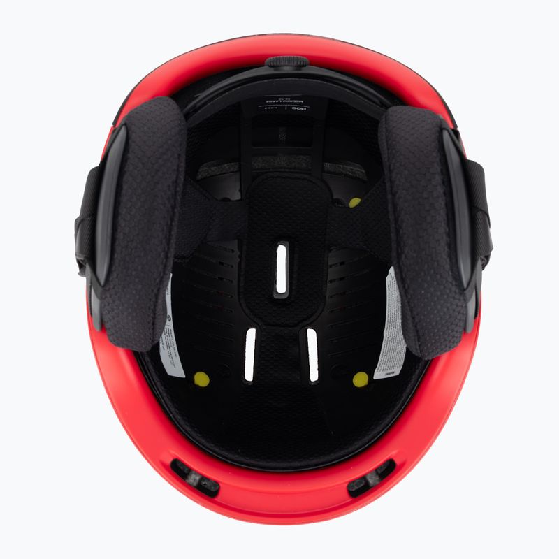 Cască de schi POC Obex BC MIPS prismane red matt 5
