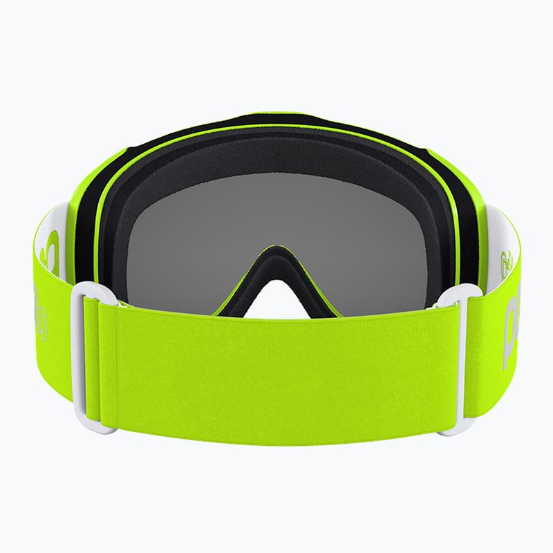 Ochelari de schi pentru copii  POC POCito Iris fluorescent yellow/green/partly sunny silver 4