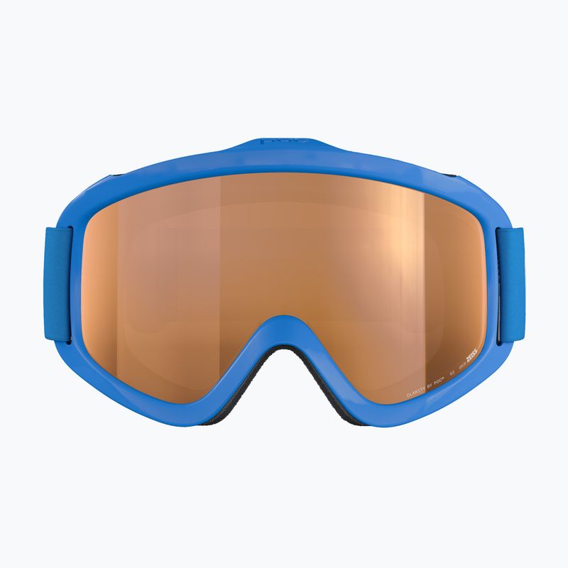 Ochelari de schi pentru copii POC POCito Iris fluorescent blue/partly sunny light orange 2