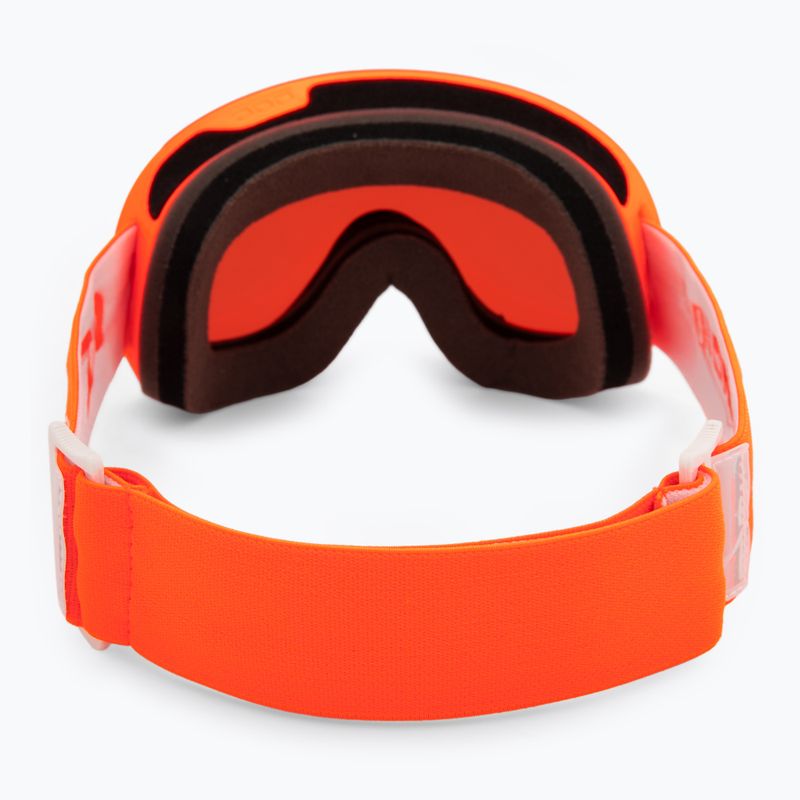 Ochelari de schi pentru copii POC POCito Retina Jr S2 fluorescent orange/partly sunny light orange 3