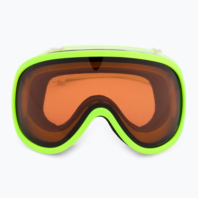 Ochelari de schi pentru copii POC POCito Retina Jr S2 fluorescent yellow/green/partly sunny light orange 2