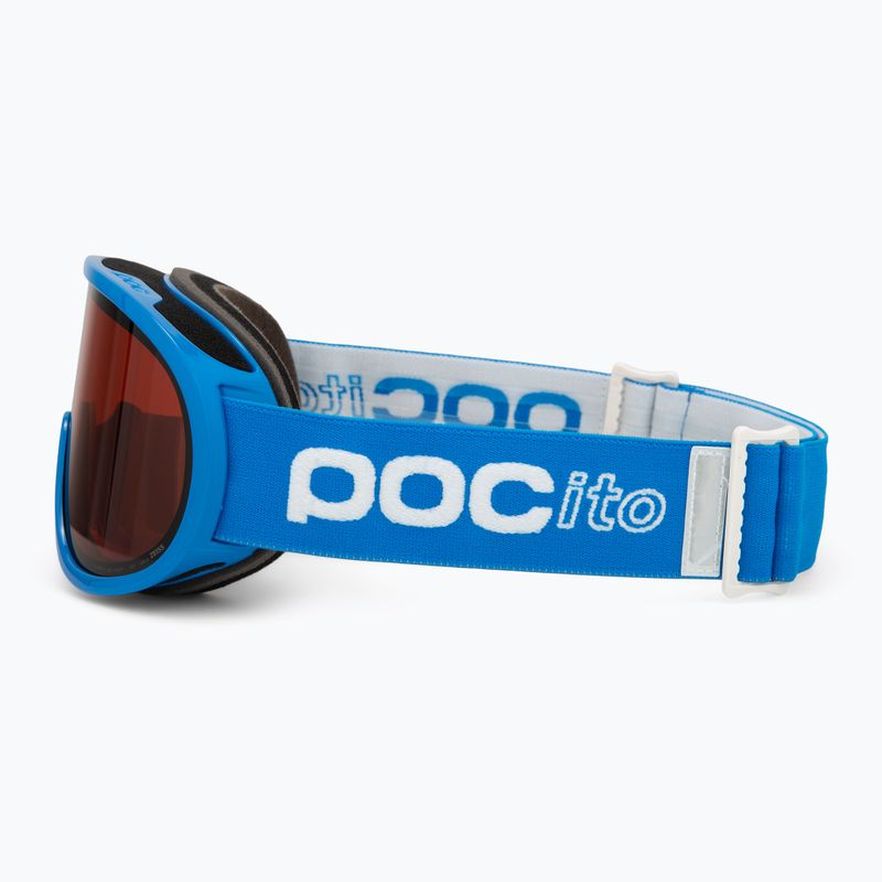 Ochelari de schi pentru copii POC POCito Retina Jr S2 fluorescent blue/partly sunny light orange 4