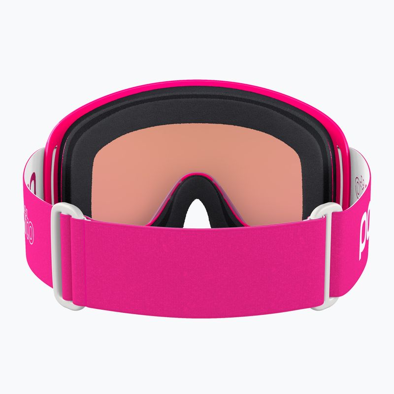 Ochelari de schi pentru copii POC POCito Opsin fluorescent pink/partly sunny light orange 3