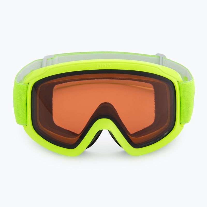 Ochelari de schi pentru copii POC POCito Opsin fluorescent yellow/green/partly sunny light orange 2