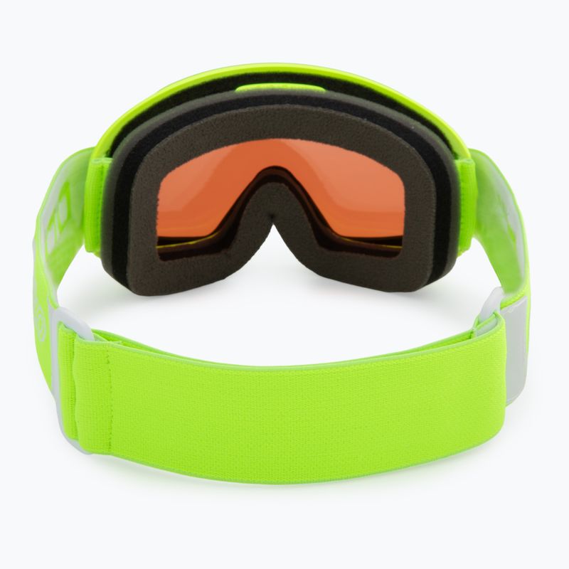Ochelari de schi pentru copii POC POCito Opsin fluorescent yellow/green/partly sunny light orange 3