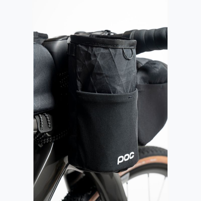 Geantă pentru bicicletă de ghidon POC Ultra Snack Bag 1 l uranium black 5