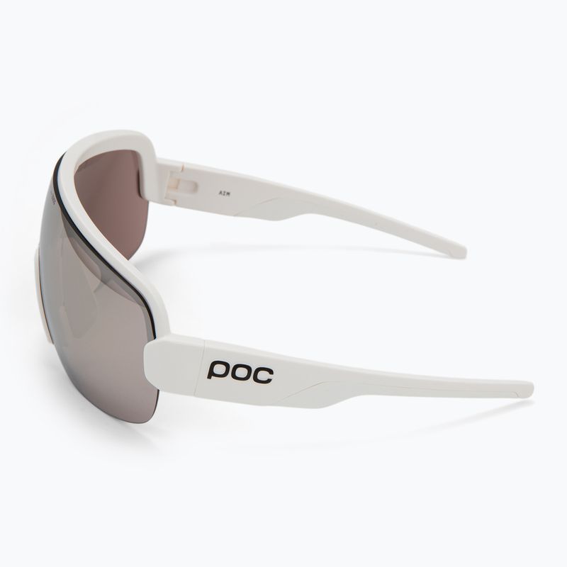 Ochelari de soare POC Aim hydrogen white/clarity road/sunny silver 4
