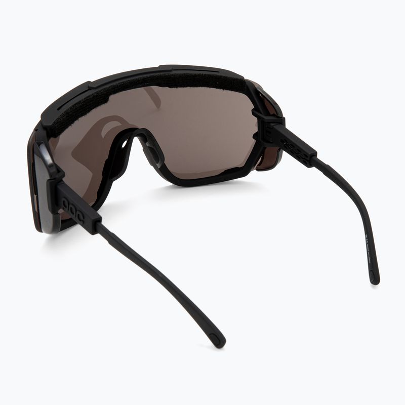 Ochelari de soare POC Devour Glacial uranium black/clarity universal/sunny grey 3
