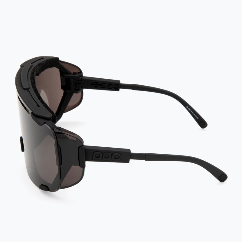 Ochelari de soare POC Devour Glacial uranium black/clarity universal/sunny grey 5