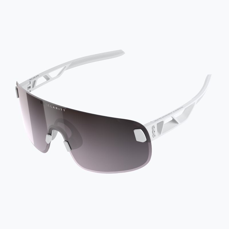 Ochelari de soare POC Elicit hydrogen alb/clarity road/sunny silver