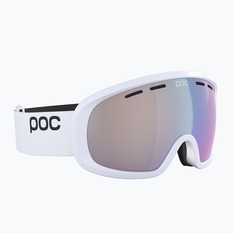 Ochelari de schi POC Fovea Mid Photochromic uranium white/light pink/sky blue