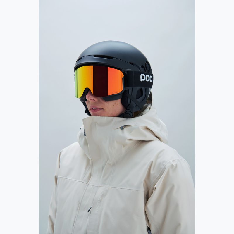 Ochelari de schi POC Nexal Mid uranium black/partly sunny orange 5