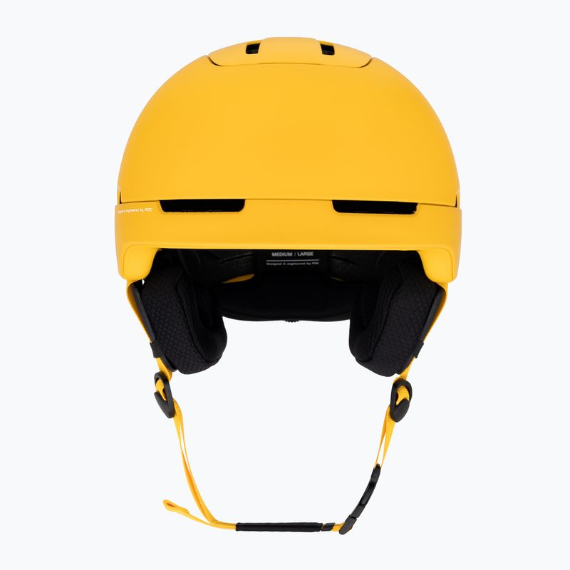 Cască de schi POC Obex MIPS sulphite yellow matt 2
