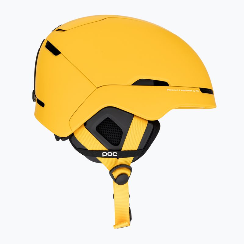 Cască de schi POC Obex MIPS sulphite yellow matt 4