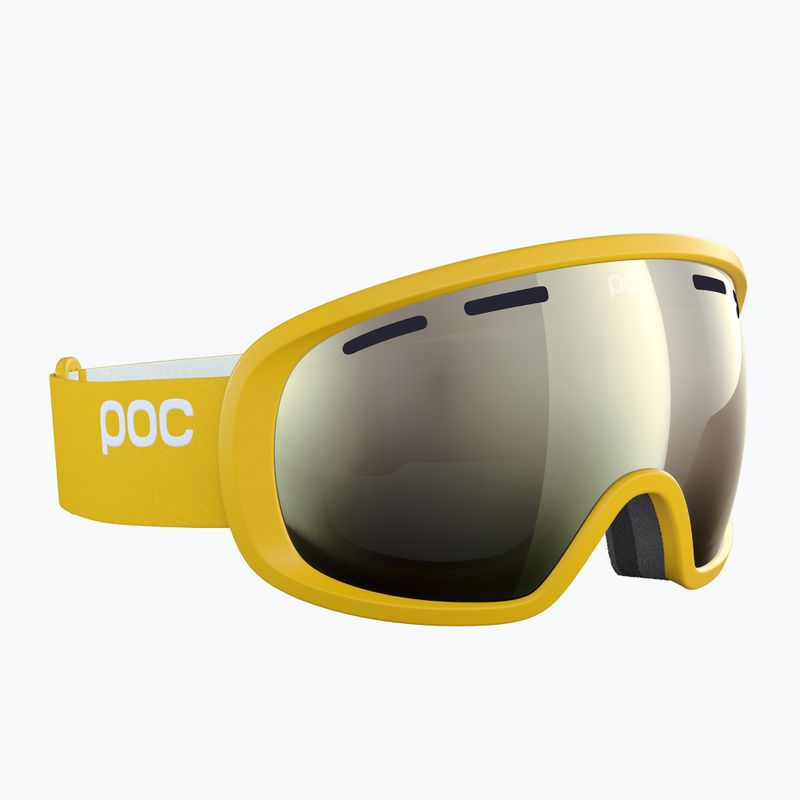 Ochelari de schi POC Fovea sulphite yellow/partly sunny ivory 7