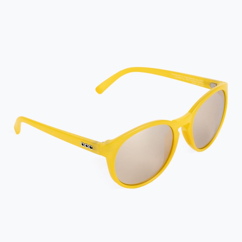 Ochelari de soare POC Know aventurine yellow translucent/clarity trail silver