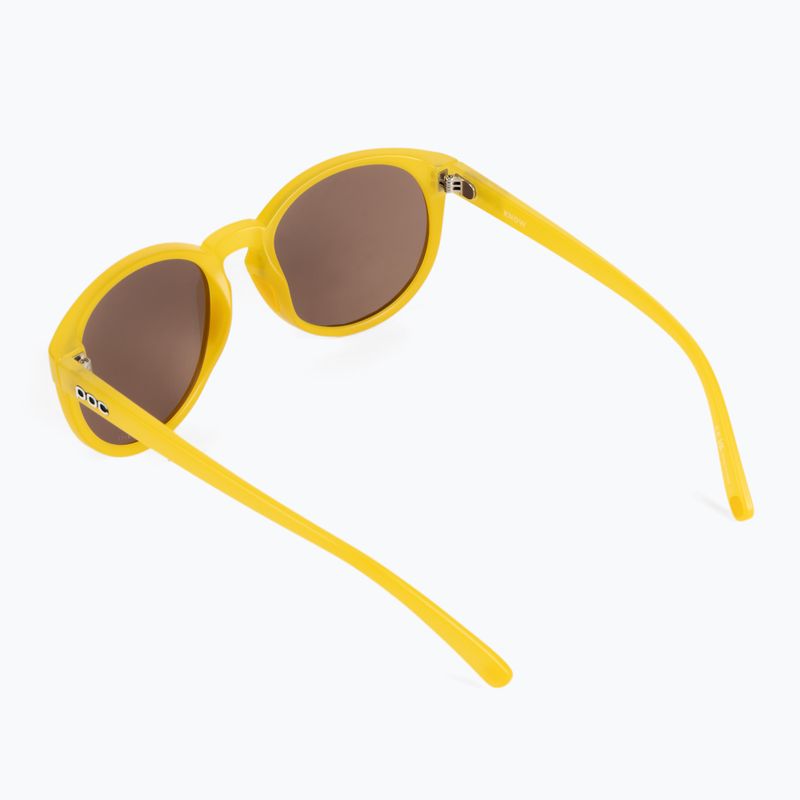 Ochelari de soare POC Know aventurine yellow translucent/clarity trail silver 2